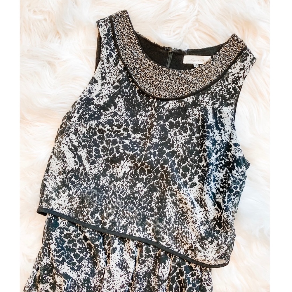 ✨NWT Beaded Neckline Dress